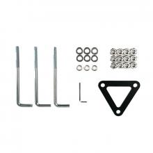  BOL-G2-ABK-R - G2 BOLLARD ROUND REPLACEMENT ANCHOR BOLTS & MOUNTING PLATE