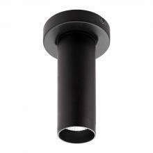  CMC2-MCT-DT-BK - 2" CEILING MOUNT CYLINDER, 9W, 3/4/5K, TRIAC DIMMING, BLACK, C & F LENSES INCL