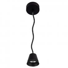  LCFQ-MCT-BK - CONE PENDANT 3in DIA. 6FT ADJ. CORD 120-277V 6/9/12W 30/40/50K BK