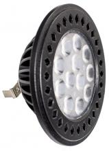  PAR36-12W-40K - PAR36 LED 12V AC, 12W, 1000LMS, CRI80, 50D ANGLE 4000K DAMP LOCATION