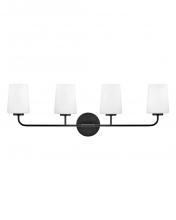  853454BK - Large Four Light Vanity