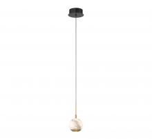  10202-02 - Baveno, 1 Light LED Pendant, Matte Black