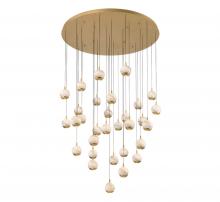  10206-030 - Baveno, 31 Light LED Grand Chandelier, Painted Antique Brass