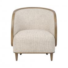  510CH28B - Hayworth Accent Chair - Harvest Oak/Sand