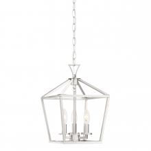  3-420-3-SN - Townsend 3-Light Pendant in Satin Nickel