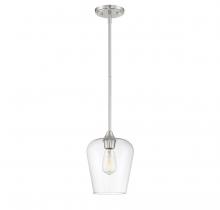  7-4036-1-SN - Octave 1-Light Pendant in Satin Nickel