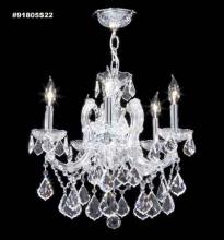  91805S0GT - Maria Theresa 5 Light Pendant