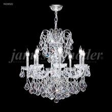  94208S22 - Vienna 8 Glass Light Chandelier