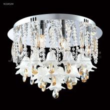  96324S22W - Murano Collection Flush Mount