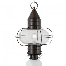  1510-BR-CL - Classic Onion Outdoor Post Light - Bronze with Clear Glass