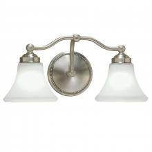  9662-BN-FL - Soleil Indoor Wall Sconce - Brushed Nickel