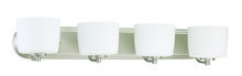  43504-BNK - Clarendon 4 Light Vanity in Brushed Polished Nickel