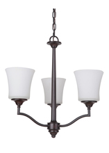  41723-OB - 3 Light Chandelier