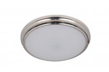  X6611-BNK-LED - X66 Series 1 Light 11" LED Flushmount in Brushed Polished Nickel