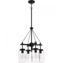  52124-ESP - Crosspoint 4 Light Outdoor Chandelier Espresso