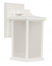  ZA2414-TW - Resilience 1 Light Medium Outdoor Wall Lantern in Textured White