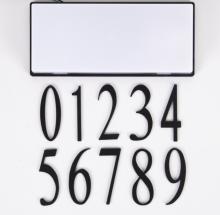  AP-3-FB - Surface Mount Address Plaque Number - 3