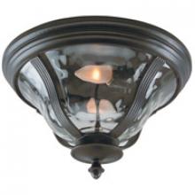  Z6017-OBO - Frances 2 Light Outdoor Flushmount in Oiled Bronze Outdoor