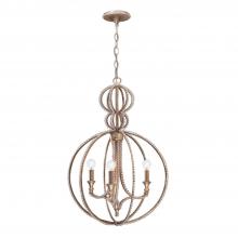  6765-DT - Garland 3 Light Distressed Twilight Chandelier