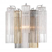  ADD-303-CH-AU - Addis 2 Light Polished Chrome Sconce