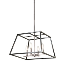  DVP30006SN+GR - Laurentian 4 Light Pendant