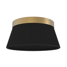  DVP43642EB-BK - Ellesmere 3 Light Flush Mount