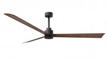  AK-TB-WN-72 - Alessandra 3-blade transitional ceiling fan in textured bronze finish with walnut blades. Optimize