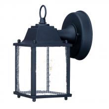  5001BK/SD - Builder's Choice Collection Wall-Mount 1-Light Outdoor Matte Black Light Fixture