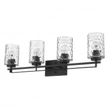  IN40013BK - Livvy 4-Light Matte Black Vanity