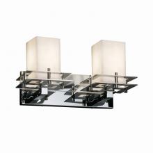  CLD-8172-15-CROM - Metropolis 2-Light Bath Bar