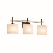  FSN-8413-30-OPAL-NCKL - Union 3-Light Bath Bar