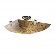  ALR-9612-25-NCKL - 24" Semi-Flush Bowl w/ U-Clips