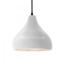  CER-6563-BIS-MBLK-BKCD - Medium Droplet 1-Light Pendant