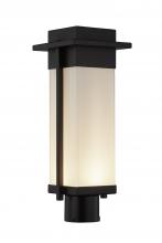  FSN-7542W-OPAL-MBLK - Pacific 7" LED Post Light (Outdoor)