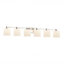  FSN-8426-30-OPAL-NCKL - Tetra 6-Light Bath Bar