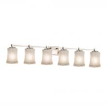  GLA-8426-16-WTFR-NCKL - Tetra 6-Light Bath Bar