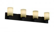  FSN-8924-15-WEVE-MBLK - Modular 4-Light Bath Bar