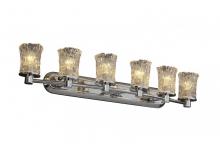  GLA-8516-16-CLRT-NCKL - Rondo 6-Light Bath Bar