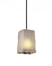  GLA-8816-26-WTFR-MBLK-RIGID - Small 1-Light Pendant