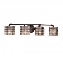  WGL-8464-30-GRCB-DBRZ - Bronx 4-Light Bath Bar