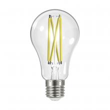  S12430 - 12.5 Watt LED A19; Clear; Medium Base; 3000K; 90 CRI; 120 Volt