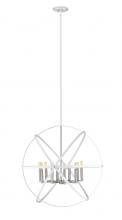  463-36HWH-BN - 10 Light Chandelier