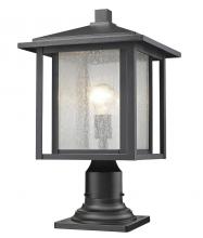  554PHB-533PM-BK - 1 Light Outdoor Pier Mounted Fixture