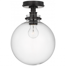  CHC 4526BZ-CG - Parkington 10" Globe Flush Mount