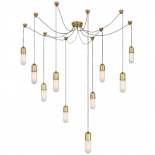  TOB 5645HAB-FG-10 - Junio 10-Light Chandelier