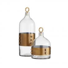  ARI17 - Hancock Decanters, Set of 2