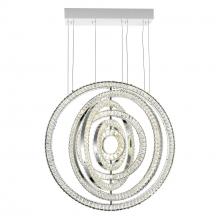  1046P37-6-601 - Celina LED Chandelier With Chrome Finish