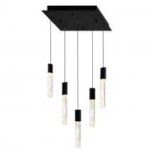  1589P12-5-101 - Greta Integrated LED Black Mini Pendant