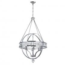  9957P30-6-601 - Arkansas 6 Light Chandelier With Chrome Finish