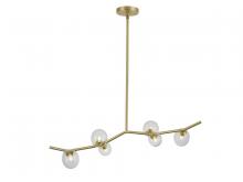  HF4806-CLR - Hampton Collection Six Light Chandelier